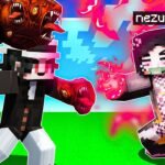 NEZUKO vs MUZAN from Demon Slayer in Minecraft Demon Slayer Mod!