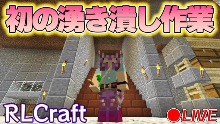 Rlクラフト 意外と初めてな拠点湧き潰し作業配信 マイクラmod Minecraft Summary マイクラ動画