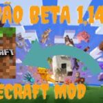 Saiu o Novo Minecraft (Minecraft Mod) Como Instalar Versão beta 0,14,0,3