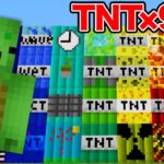 全種類のTNTが大爆発する！ Ep39【マインクラフト・マイクラ・まいくら】