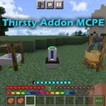 Thirsty Addon | Thirst Bar Mod Minecraft Pe 1.17 | MCPE / Bedrock