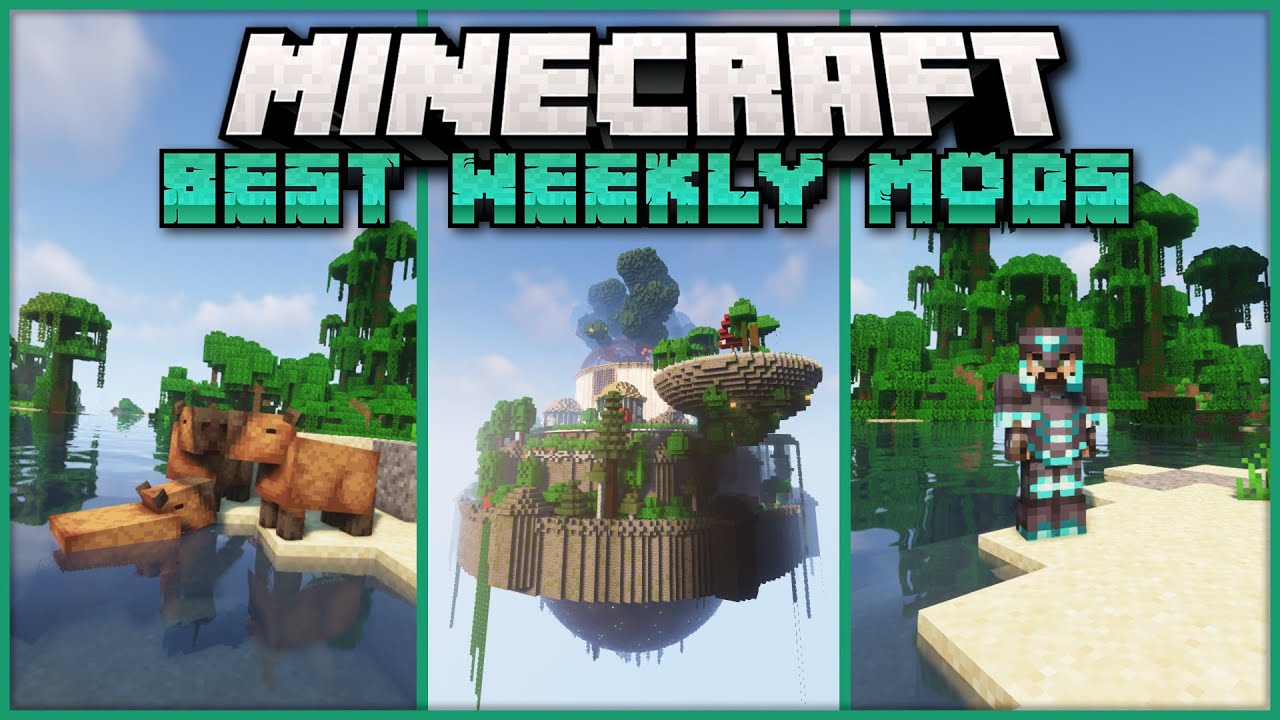 Top New Minecraft Mods Of The Week For Forge Fabric On 1 16 5 1 17 Minecraft Summary マイクラ動画