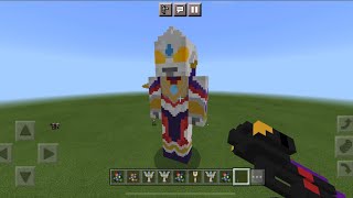 Ultraman Trigger MOD in Minecraft PE