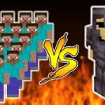 【マイクラ】100人vsぼんじゅうる、勝つのは…？#shorts