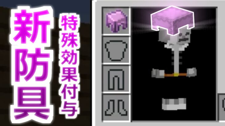 コマンド 被ると自由自在に浮遊できる装備 オリジナルの装備をコマンドで作った マイクラbe Minecraft Summary マイクラ動画