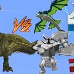 Deviljho Vs. Mowzie’s Mobs Mod in Minecraft