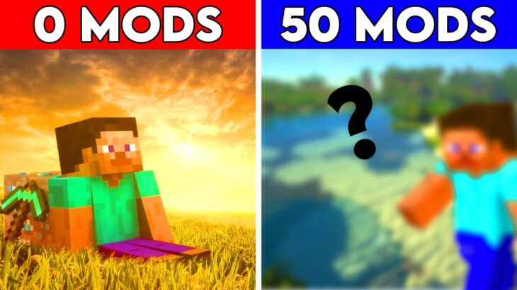 I Installed *50 MODS* In MINECRAFT 😱 To Make It The Most Realistic Game Ever 😍