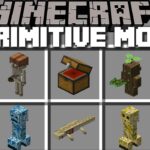 Minecraft DANGEROUS PRIMITIVE MOBS MOD / FIGHT OFF WEIRD ANIMAL FOR 100 DAYS !! Minecraft Mods