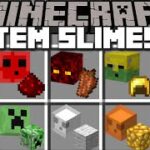 Minecraft ITEM SLIME FARM MOD / DANGEROUS SLIMES FIGHT GUARDIAN GOLEM !! Minecraft Mods