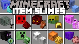 Minecraft ITEM SLIME FARM MOD / DANGEROUS SLIMES FIGHT GUARDIAN GOLEM !! Minecraft Mods