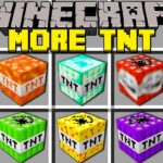 Minecraft MORE TNT Mod! (Lava, Lighting, Air Strike, Blck Hole, Troll TNT)