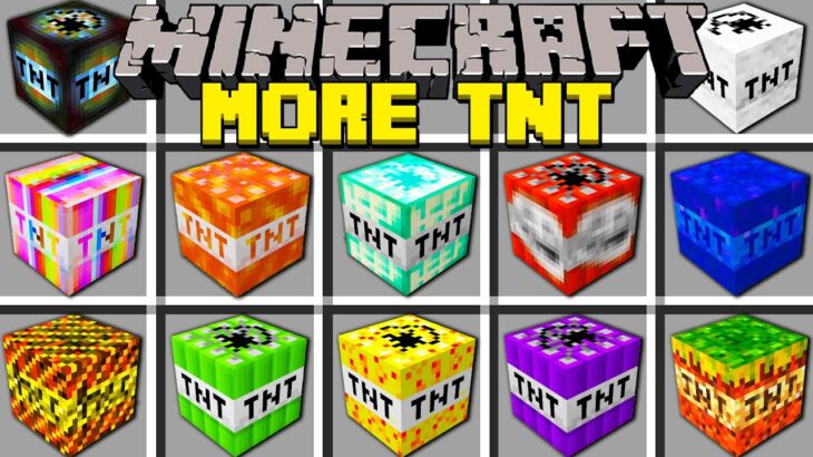 Minecraft More Tnt Mod Lava Lighting Air Strike Blck Hole Troll Tnt Minecraft Summary マイクラ動画