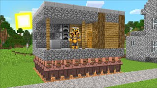 Minecraft STRANGE VILLAGERS STEAL BLACKSMITH HOUSE MOD / THIEF LOOSE IN THE VILLAGE! Minecraft Mods
