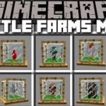 Minecraft UNLIMITED LITTLE TINY FARM MOD / RESOURCES FROM EVERY MOB FARM HOUSE !! Minecraft Mods