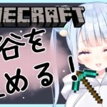 【マイクラ/Minecraft】渓谷を埋める配信はここです【白樺るるは/Vtuber】