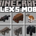 Mineraft NEW ALEXS ANIMAL MOD / SPAWN ZOO CREATURES AND WATCH THEM GROW! 100 Days Minecraft Mods