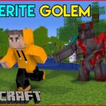 Netherite Golem In Minecraft | Minecraft Mods | THE COSMIC BOY