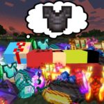 【マイクラ】夢の中でアイテムがゲットできる世界でサバイバルPVPしたら無敵すぎたｗ