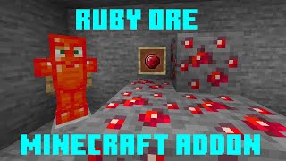 Rubies in Minecraft- Minecraft Mod Showcase