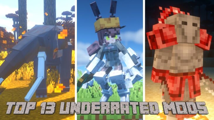 TOP 13 Awesome New & Underrated Mods for 1.16.5 and 1.17.1 Forge/Fabric Minecraft to Play Right Now!