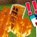 【マイクラ】最強！？マグマゴーレムを発見しました！#shorts