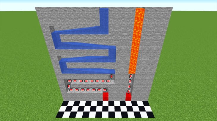 水とマグマどっちのが速い？【まいくら・マインクラフト】