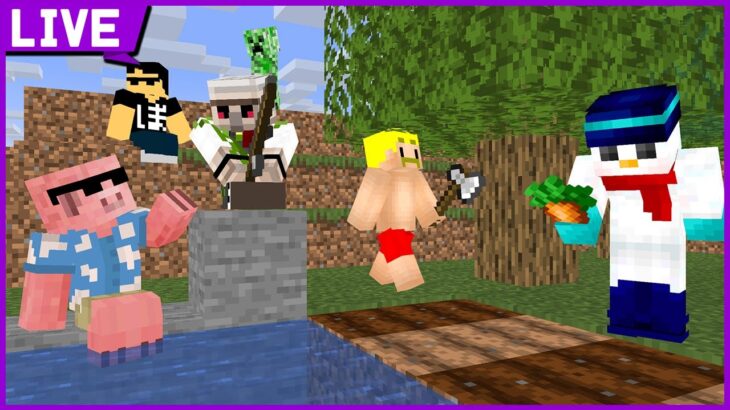 【マイクラ】ドズル社メンバーでマイクラ建築するよ！！【ドズル社】