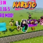 3v3 Battles In NEW Naruto Minecraft Mod! Wind Release PVP Testing! 1.16.5 Naruto Mod