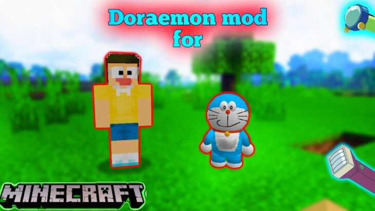 Doraemon mod/addon for Minecraft pe.