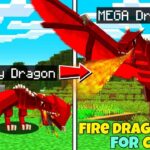 Fire Dragon Mod For Crafting And Building | Minecraft Java Mods In Crafting And Building