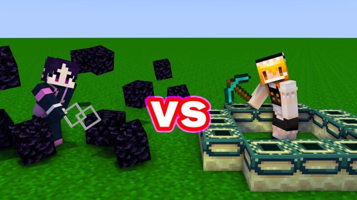 🍁【マイクラ】クリックまな板ｖｓ構造を作れる世界！勝つのはどっち！？【ゆっくり実況/マインクラフト/Minecraft/まいくら】