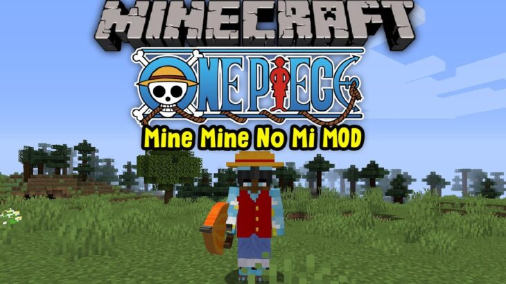 Minecraft But It S One Piece Mine Mine No Mi Mod Minecraft Summary マイクラ 動画