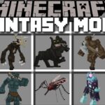 Minecraft FANTASY VILLAGE MOBS MOD / FIND STRANGE MONSTERS AND DESTROY THEM !! Minecraft Mods