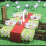 【マインクラフト】おしゃれなテーブルの作り方【Minecraft】How to Build a Table【マイクラ建築】