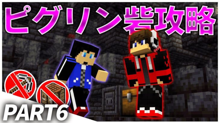 いざ ピグリン砦を攻略だ マイクラ無しでエンダードラゴンを倒す Part6 Minecraft Summary マイクラ動画