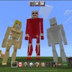 The Nine Titans (Attack On Titans) MOD in Minecraft PE