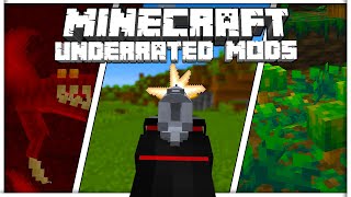 Top 10 UNDERRATED Forge/Fabric 1.16.5/1.17 Minecraft Mods! Dragon Loot, Timeless And Classics, +More