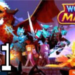 魔法が使える夢の世界で巨大蜘蛛を討伐！！【World of Magic】マイクラ