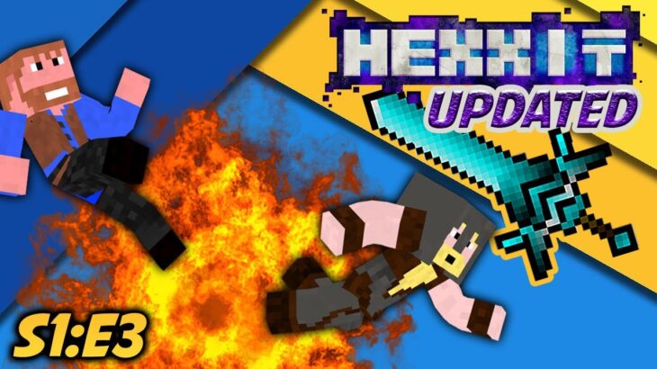 YOU BLEW UP THE HOUSE!!! | Minecraft Hexxit Updated (S1:E3) (Minecraft Mod Series)