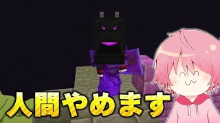 【マイクラ】エンダードラゴンになってみた結果ｗｗｗｗｗｗｗｗ【minecraft】【マインクラフト】【騎士Aクラフト】