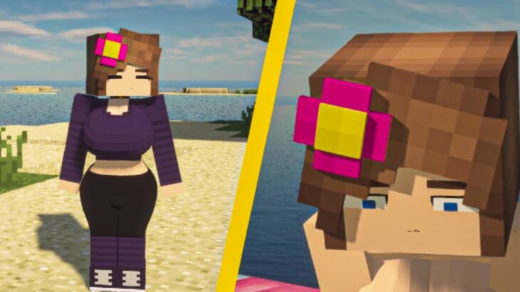 too realistic Jenny Mod in Minecraft | LOVE IN MINECRAFT Jenny Mod Download! jenny mod minecraft