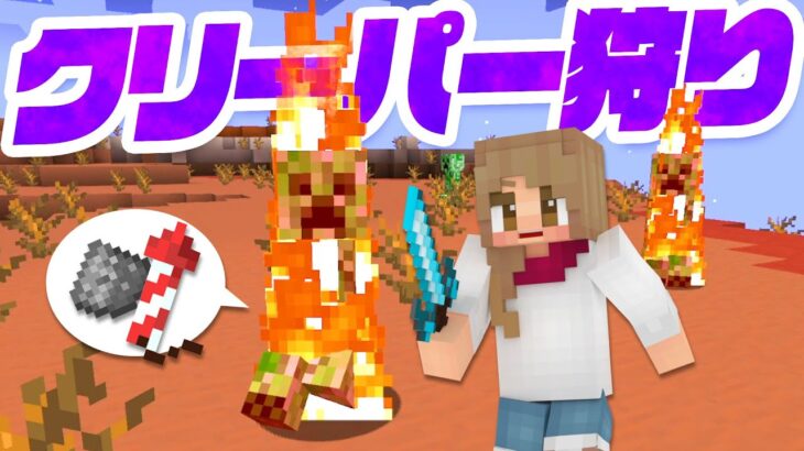 大量火薬集め 夜のモンスター狩りだ マインクラフト マイクラ実況 117 Minecraft Summary マイクラ動画