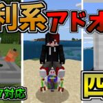 【マイクラ統合版/BE】サバイバルを便利に！便利系アドオン4選【アドオン】【ゆっくり実況】