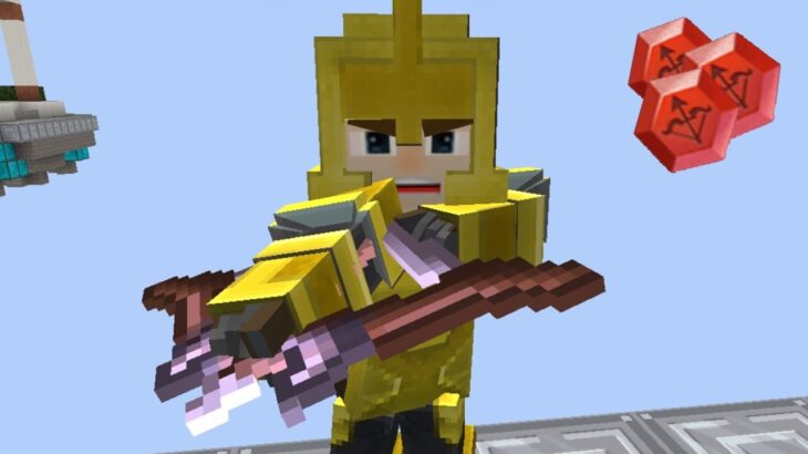 BOW RUNE + 24 Gold Bow = 10 Damage! – BedWars Blockman Go