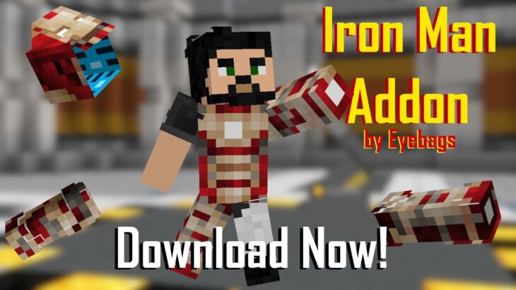Minecraft Iron Man Addon/Mod (MCPE)(BETA)