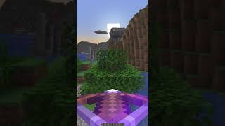 【Minecraft JE】クロスボウで草ブロックに2段の花を咲かすコマンド #shorts