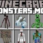 Minecraft UNDERGROUND MONSTERS MOD / DANGEROUS MOBS FOUND IN BABY MOBS PLAYGROUND !! Minecraft Mods