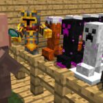 Minecraft VILLAGER OPENS CREEPER SHOP FOR HOUSE MOD / DANGEROUS TNT MOBS !! Minecraft Mods
