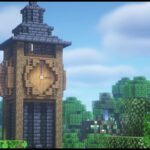 【マインクラフト】時計台・時計塔の作り方【Minecraft】How to Build a Clock Tower【マイクラ建築】