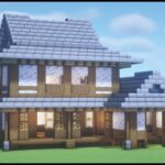 【マインクラフト】和風の家の作り方(外装のみ)【Minecraft】How to Build a Japanese House【マイクラ建築】